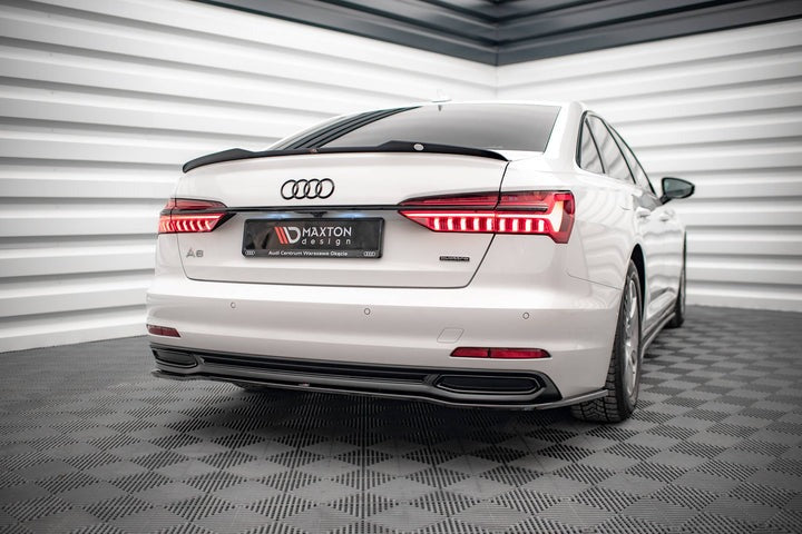 Maxton Design Spoiler Cap Audi A6 Sedan C8 | AU-A6-C8-CAP1G - 0