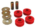 Energy Suspension 89-97 Ford Thunderbird / 99-04 Mustang Cobra Red Differential Carrier Bushings-1