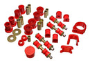 Energy Suspension 97-01 Ford Escort/ZX2 Red Hyper-flex Master Bushing Set-1