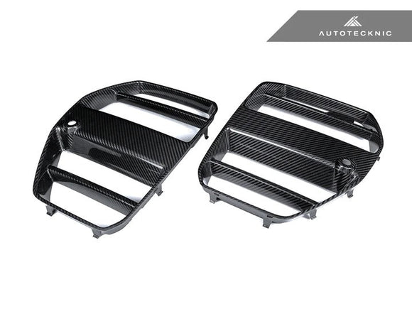 Autotecknic Dry Carbon Podium V1 Front Grille - BMW | G80 M3 | G82/ G83 M4