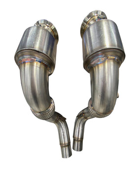 BMW S63 N63 CATTED DOWNPIPES | V8 BMW X5 M AND X6 M X5 X6 550I 650I