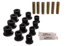Energy Suspension Rear Spring Bushings - Black-1