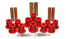 Energy Suspension Fd Rr Spring Bush Set Complete - Red-1
