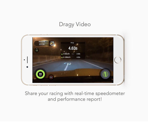 DRAGY GPS BASED PERFORMANCE METER