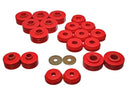 Energy Suspension 80-96 Ford Bronco 4WD Red Body Mount Set-1