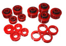 Energy Suspension 99-07 Ford F-250/F-350 SD 2/4WD Crew Cab Body Mount Set - Red-1