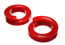 Energy Suspension 2005-07 Ford F-250/F-350 SD 2/4WD Front Coil Spring Isolator Set - Red-1