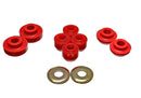 Energy Suspension 86-95 Ford Taurus Red Front Strut Rod Bushing Set-1