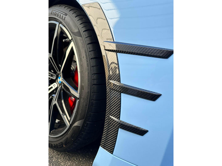 AutoTecknic G87 M2 Dry Carbon Front Fender Arch Trim Set - 0