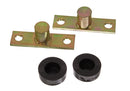 Energy Suspension 66-77 Ford Bronco 4WD Black Tailgate Hinge Bracket & Bushing Set-1
