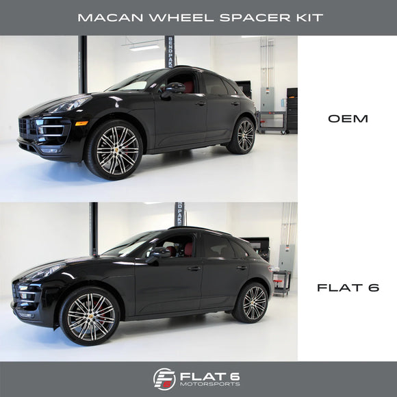 Flat 6 Motorsports - Wheel Spacer Kit with Bolts 10mm/12mm (Macan)