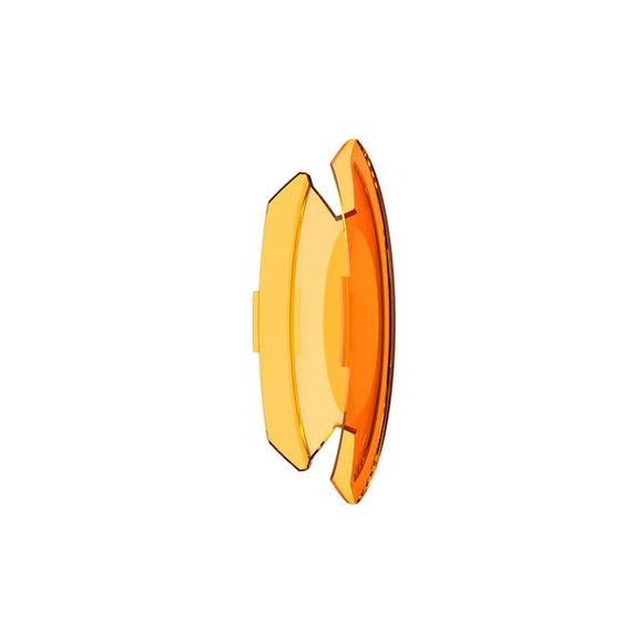 KC HiLiTES 6in. Light Shield for SlimLite LED - Amber