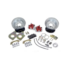 Baer Classic Red, Fits 1978-1988 GM Malibu/El Camino/Monte Carlo/Regal/Grand National/Cutlass With 10-Bolt Rear