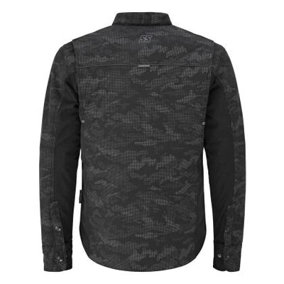 Speed and Strength True Grit Mesh Moto Shirt Reflective Camo/Black - Small - 0