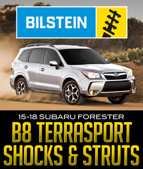 BILSTEIN Terrasport B8 Lift Shocks and Struts: 2015–2018 Subaru Forester