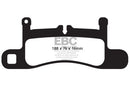 EBC 12-15 Porsche 911 (991) (Cast Iron Rotor only) 3.4 Carrera Yellowstuff Rear Brake Pads-1
