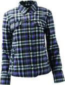 Kuryakyn Leather By River Road Cameo Flannel Moto Shirt Womens - Medium-1