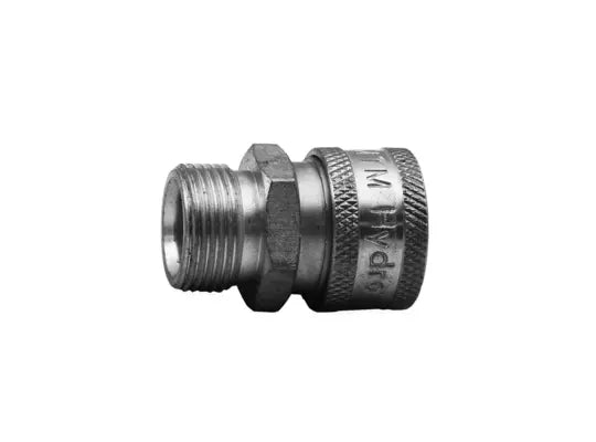 MTM Hydro M22 Plug (14MM) X 3/8 Stainless QC Coupler"
