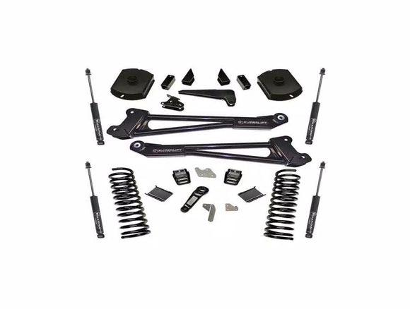 Superlift 14-18 Dodge Ram 2500 4WD 4in Lift Kit Replacement Radius Arms w/ Superlift Shocks