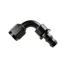 Mr. Gasket -12 AN 90 Degree Push-On Hose Ends - Black-1
