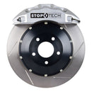 StopTech 12-16 Audi A4 Front BBK w/ Silver ST-60 Calipers Slotted 355x32mm Rotors-1