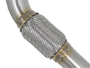 aFe Twisted Steel Down-Pipe 12-15 Honda Civic Si L4-2.4L-3
