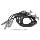 MSD Wire Set. Black Super Conductor. Ford 302. 351W. HEI-1