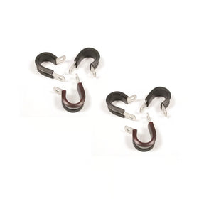 Mr. Gasket Adel Mount Clamps - 3/8 Inch - 6 Pieces