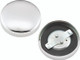 Bikers Choice 36-E73 Chrome Early Vented Gas Cap Single & Fatbob Tank Right Side Repl H-D 61103-36