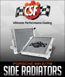 CSF COOLING HIGH-PERFORMANCE SIDE RADIATORS: PORSCHE 991.2/718-1
