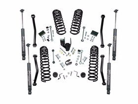 Superlift 18-20 Jeep Wrangler JL 2 Door 4in Dual Rate Coil Lift Kit w/ Superlift Shadow Shocks