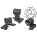 Innovative 94-97 Accord H/F Series Black Steel Mounts 75A Bushings (Auto Trans)-1