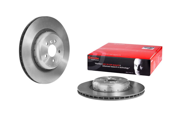 Brembo 2021 BMW 540i/540i xDrive/17-19 740e xDrive Rear Premium UV Coated OE Equivalent Rotor 34206880080
