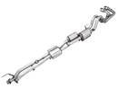 AWE 0FG Exhaust with BashGuard for 3rd Gen Tacoma - Dual Chrome Silver Tips-22