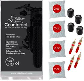Counteract Motorcycle Balancing Bead Shop Pack (4) 2oz Bags