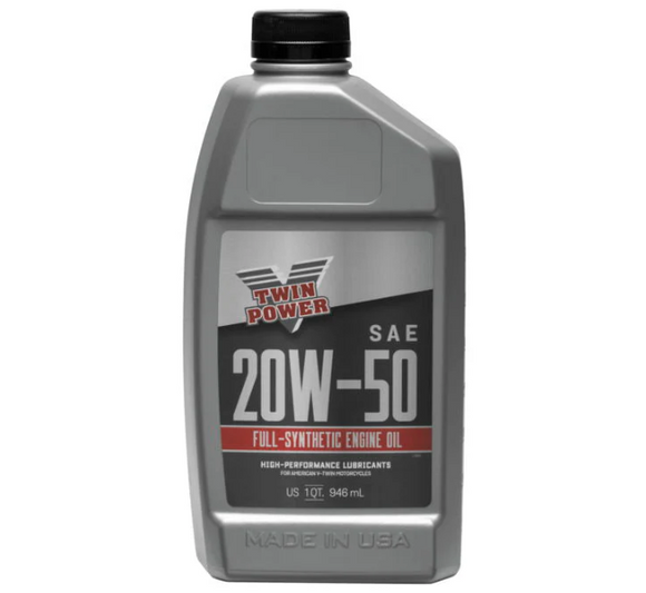 Twin Power 20W50 Synthetic Oil Quart (Comes in Case of 12 Units)