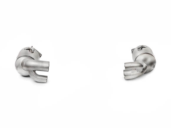 Akrapovic 16-17 Porsche 911 Carrera S/4/4S/GTS (991.2) Link Pipe Set w/ Cat (SS)