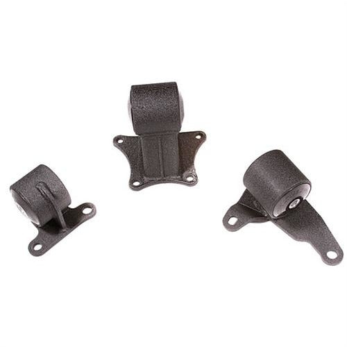 Innovative 90-93 Accord H/F Series Black Steel Mounts 75A Bushings