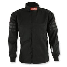 RACEQUIP SFI-1 JR JACKET BLACK TRIM KMED