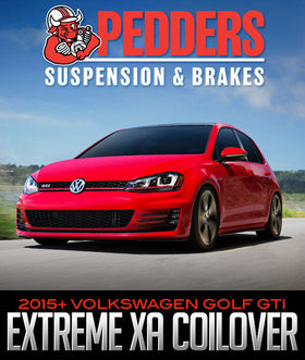 PEDDERS SUSPENSION EXTREME XA COILOVER KIT: 2015+ VOLKSWAGEN GOLF/GTI/R - 0