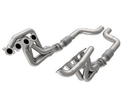 KOOKS HEADERS & EXHAUST STAINLESS STEEL HEADERS WITH CATTED CONNECTION PIPES: 2020 FORD MUSTANG SHELBY GT500
