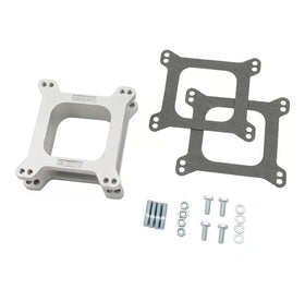 Mr. Gasket Carburetor Spacer Kit - Open Center - Aluminum - 2 Inch