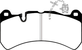EBC 2016+ Alfa Romeo Giulia 2.9L Twin Turbo Yellowstuff Front Brake Pads - 0