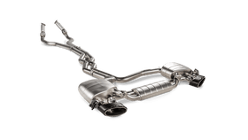 Akrapovic 2020-24 Audi RS6 Avant/RS7 Sportback (C8) Link-Pipe Set (SS) (Does Not Fit DP/L-AU/SS/1)