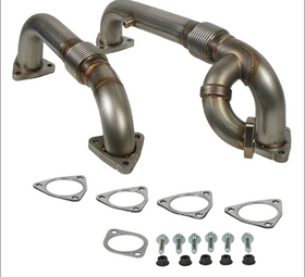 BD DIESEL EXHAUST MANIFOLD AND UP-PIPE KIT: 2008–2010 FORD F-SERIES SUPER DUTY 6.4L POWER STROKE - 0