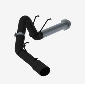 MBRP 17-19 Ford F-250/350/450 6.7L 4in Filter Back Single Tip Black Coated Exhaust