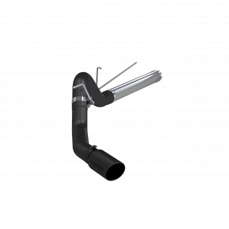 MBRP 10-12 Dodge 2500/3500 Cummins 6.7L Filter Back Single Side Black Coated Exhaust System