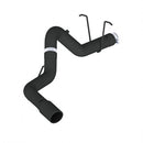 MBRP 11-15 Chev/GMC 2500/3500 4in Filter Back Single Side Black Coated-1