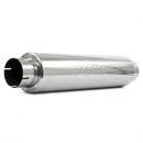 MBRP Universal Quiet Tone Muffler 4in Inlet/Outlet 24in Body 6in Dia 30in Overall T304-1