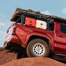 Cali Raised Overland Bed Rack For 2024+ Toyota Tacoma - Long Bed Mid Height Rack-3